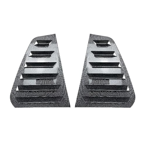 Volet latéral Golf 7 carbone anti-UV avec aileron arrière pour corriger la ligne