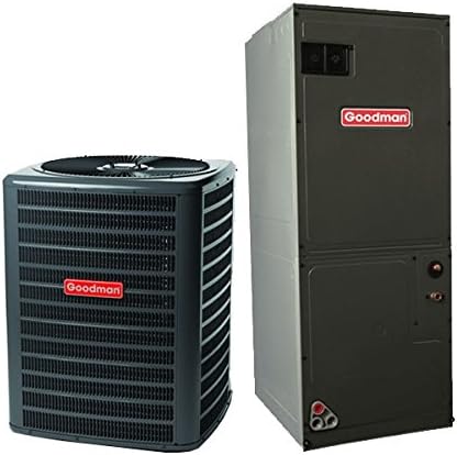 Goodman 3 TON 15 SEER2 Multi-Position R-32 Heat Pump System with air handler (GLZS4BA3610 condenser and AMST36CU1300 air handler)