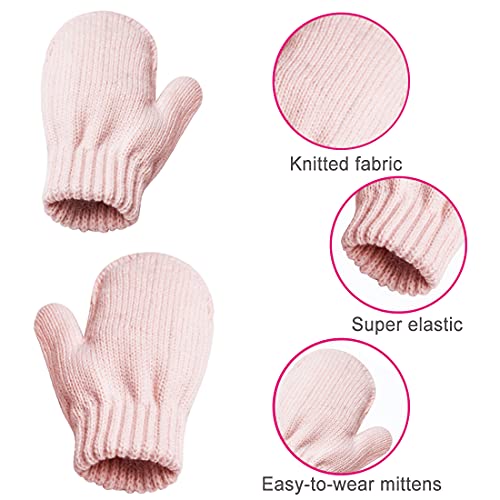 Image of KMOLY Kids Winter Hat Scarf Gloves Set for Girls Boys 3-8 Years,Toddler Earflap Beanie Neck Warmer Mittens Fleece Lined Set