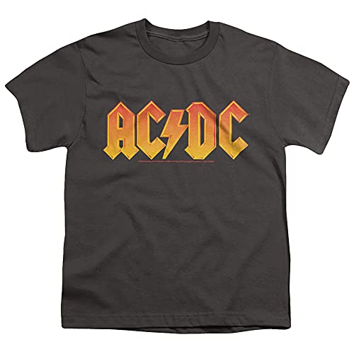 AC/DC Logo Youth Unisex Boy Girl Short Sleeve Graphic T-Shirt
