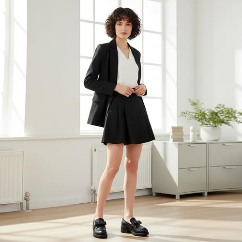 Image of HARENCE Platform Loafers for Women Dressy: Casual Comfortable Slip On Chunky Loafer Walking Penny Work Business Office Shoes