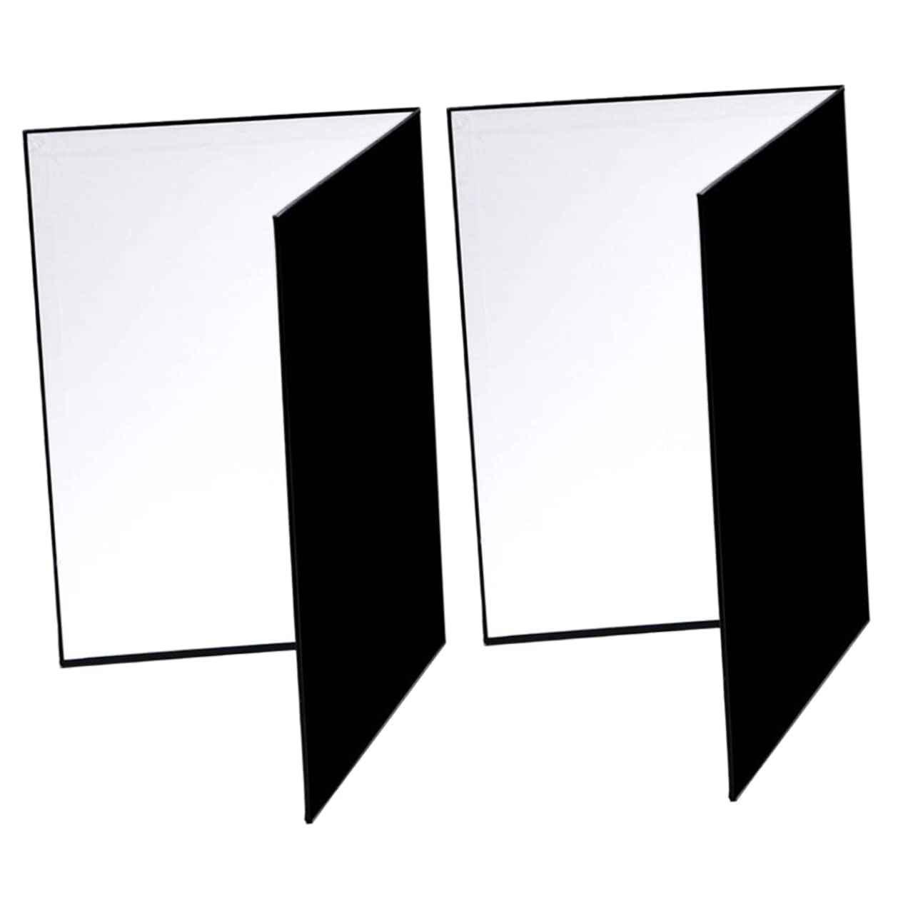 HOMOCONO 2pcs A4 Fill Light Board Light Reflector Cardboard Camera Reflector Sunlight Reflector for Home Light Diffuser Camera Accessories Photography Reflector Reflective Paper