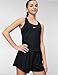 Nike Girl's One Fitted Dri-Fit Tank, Black/White, X-Large