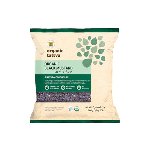 Organic Tattva Organic Black Mustard 200 grams