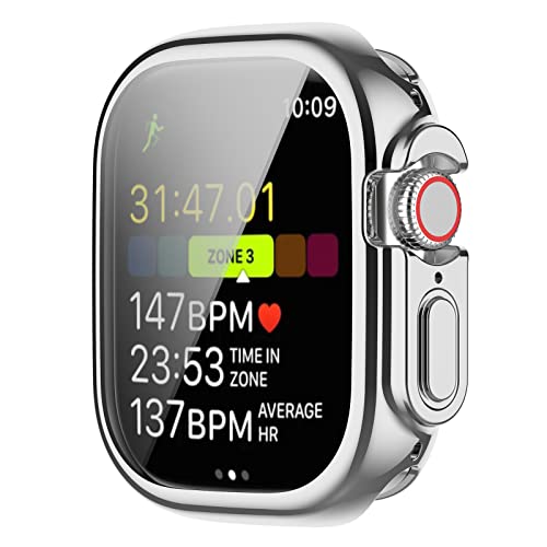 GIOPUEY [2 PACK Case Compatible with Apple Watch Ultra/Ultra 2 2023, Soft TPU, Shock Resistant