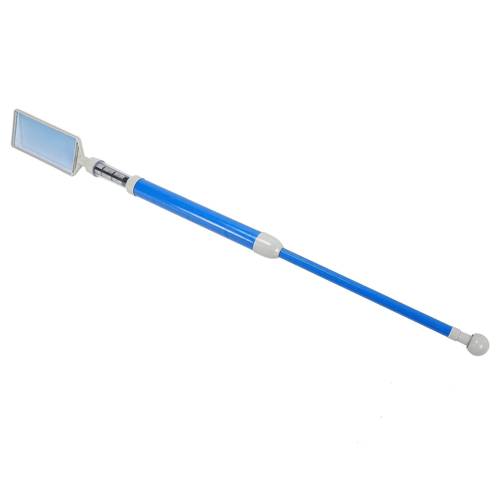 Eujgoov Aspirador de Piscina Plástico, Kit de Succión con Cepillo de Red,