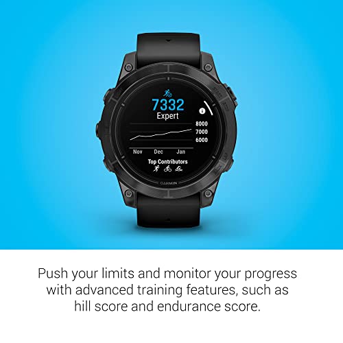 Image of Garmin epix Pro (Gen 2), 47mm, High Performance Smartwatch, Advanced Training Technology, Built-in Flashlight, Black