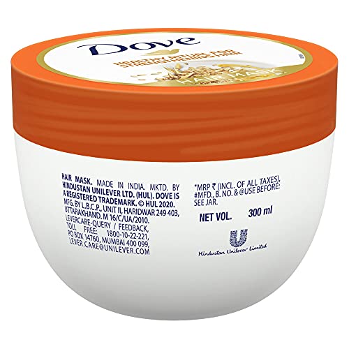 Image of Dove Healthy Ritual for Strengthening Hair Mask, 300 ml & Daily Shine Shampoo 340 ml - For Dry and Damaged Hair, Gives Smooth and Strong Hair - Mild Daily Women's Shampoo