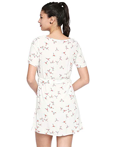 Image of oxolloxo Women's Viscose A-Line Knee-Length Dress