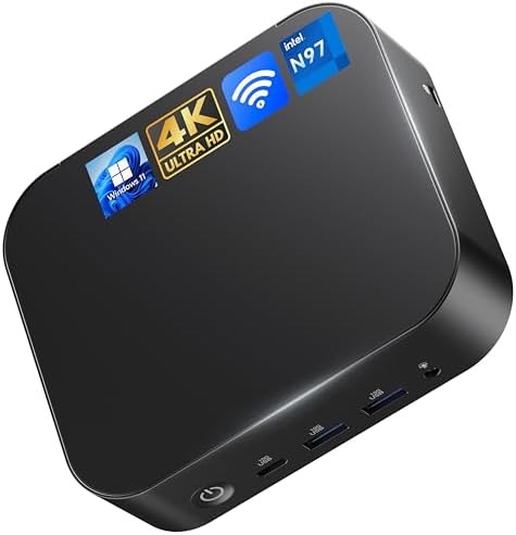 ASUS NUC 14 Essential N97 Mini PC,with 8GB DDR5 RAM & 256GB PCIe4 NVMe SSD