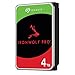 Seagate IronWolf Pro 4 TB, NAS interne Festplatte, 3.5 Zoll, 7200 U/Min, CMR, 256 MB Cache, SATA 6 GB/S, inkl. 3 Jahre Rescue Service, Modellnr.: ST4000NT001