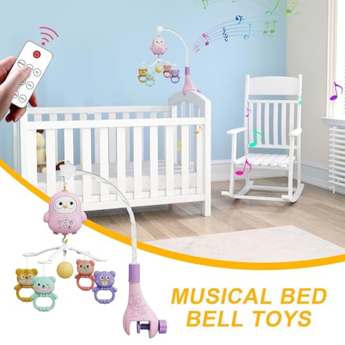 Support de sonnette de lit mobile pour berceau de bébé et jouet de parc - 7