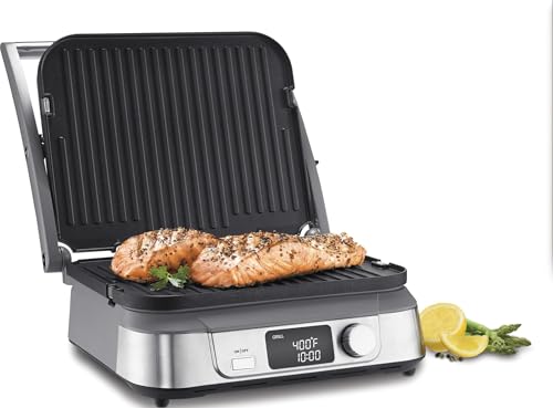 Cuisinart GR-5BP1 Electric Griddler FIVE, Enjoy 5-in-1 Functions