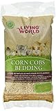 Living World Lecho Sanitario de Mazorca Corn Cobs Natural - 5 L