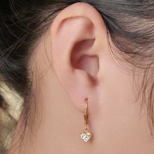 Limerencia G23 Titanium Leverback Earrings Dangle Drop Earrings for Women by limerencia - Used condition - Image 2