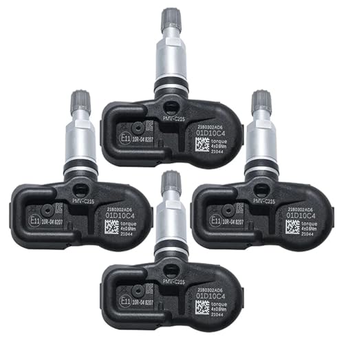 Capteur de pression des pneus TPMS pour Toyota Corolla Camry 4 pièces de rechange