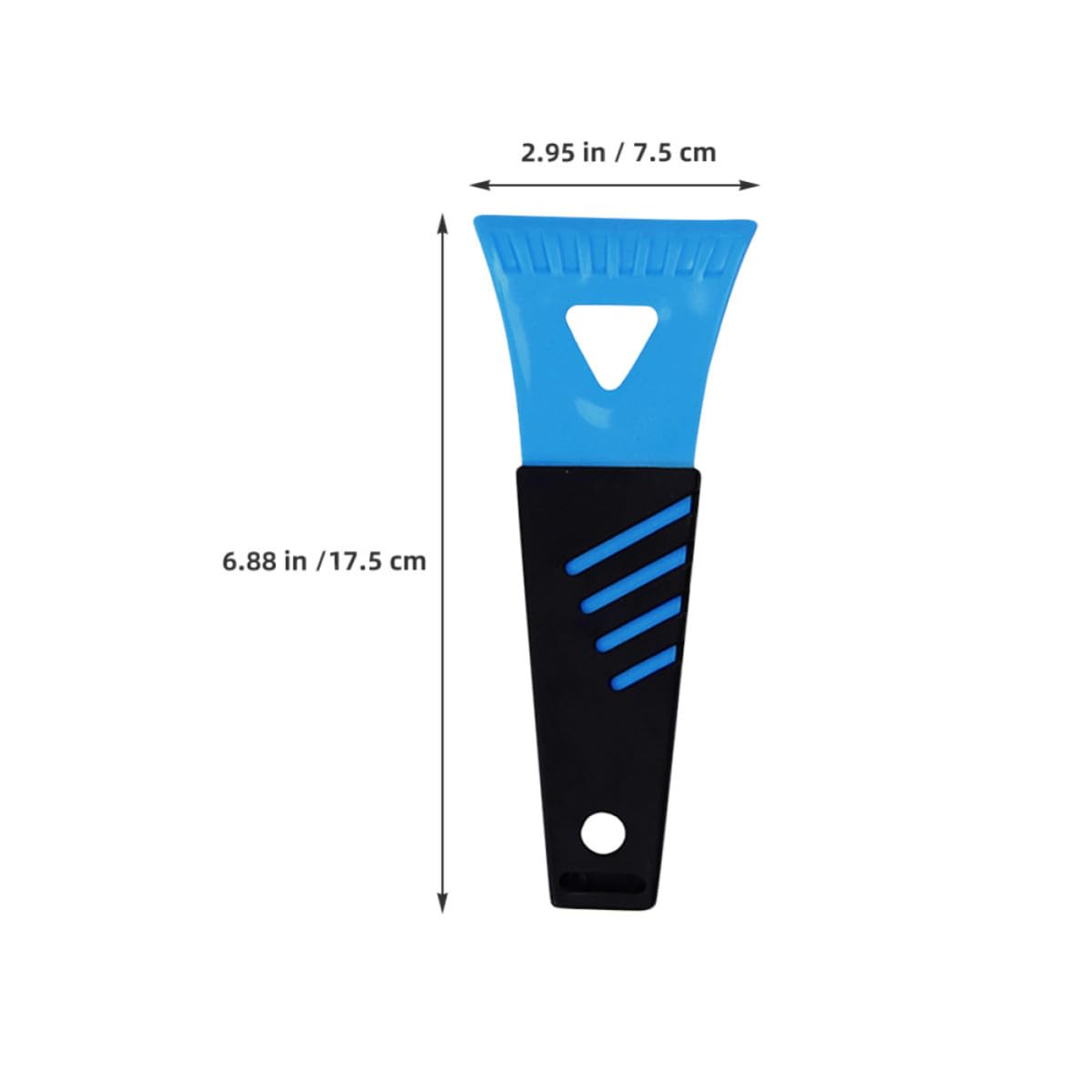 DOITOOL 30 Pièces Grattoir à Glace Mini pour Voiture en PP et PVC, Outil Léger et Robuste pour Enlever Givre et Graisse sur Pare-Brise en Hiver, Facile à Utiliser et Portable