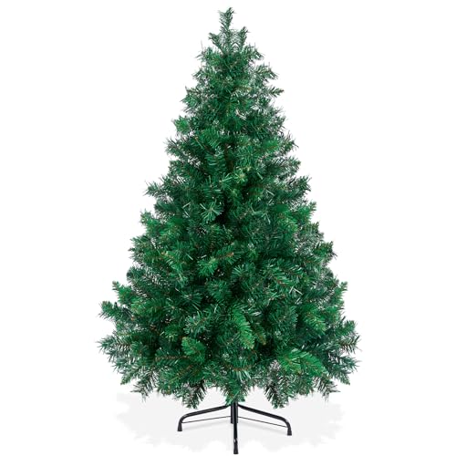 OUSFOT Weihnachtsbaum 120cm, Grün Künstlicher Weihnachtsbaum 388...