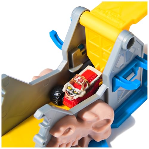 Image of Monster Jam Mini Jams Earthshaker Boneyard Blaster Mega Frenzy Playset