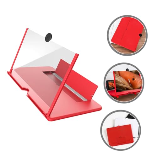 Amplificador de pantalla para móvil con soporte de lectura PRETYZOOM y lente ligero 3