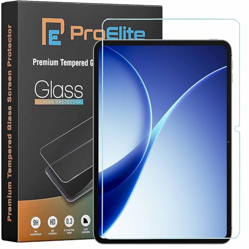Image of ProElite Tempered Screen Protector for Oppo Pad 5 12.1 inch, Premium Tempered Glass Screen Protector for Oppo Pad 5 12.1 inch [1-Pack]