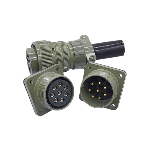 Conector MIL-C-5015 de 19 pines que evita cortes de señal por vibración MS3108 2
