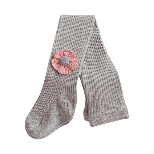 Beessbest Baby Toddler Girl's Tights Footed Ribbed Knit Leggings Little Girl Stretchy Stockings Bows Cotton Pantyhose Pants
