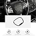 CheroCar Central Control Steering Button Frame Trim Car Interior Decoration Fit for Dodge Challenger Durango Charger 2015-2025 Interior Accessories,Black Carbon Fiber