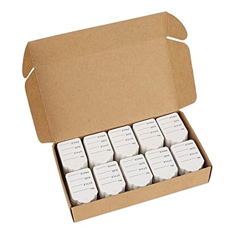 G2PLUS 1000PCS Etiquetas de Precio Kraft 3.2x5 CM Cover