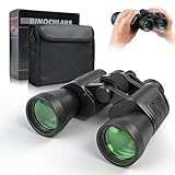 BOSTRON Prismáticos 10x50 Profesionales - Binoculares Impermeables, Antiniebla y Visión Nocturna para Observación de Aves, Caza y Viajes | Incluye Bolsa y Correa