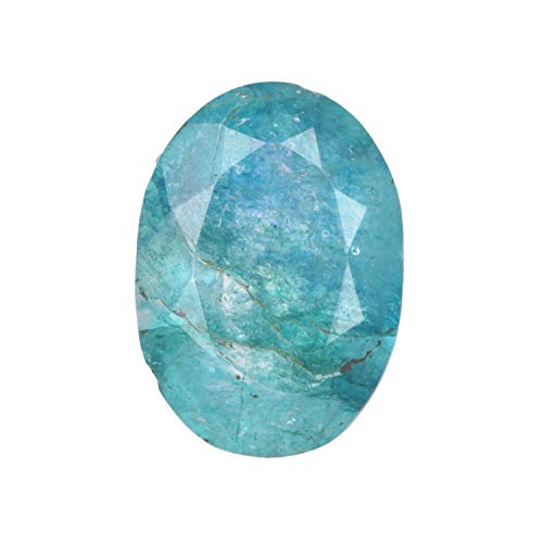 Gemas Sueltas de Esmeralda Verde Natural 8.00 Quilates Color Verde Forma Ovalada Gema Suelta de Esmeralda facetada certificada