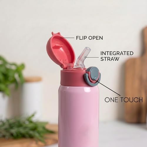 Image of Clay Craft Vacbott Sonic Pro Double Wall|18 Hours Hot and 24 Hours Cold Water Bottle Vacuum Insulated Flask Bottle|550ml, 1Pcs, Bottle for Home, Office|BPA-Free|BIS Certified|1Year Limited Warranty
