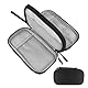 MeoZynxadril Kabeltasche, Elektronische Tasche, Universal Kabel Organizer, Tragbare Kabelorganizer, Doppellagige Kabeltasche, Kabelorganizer für Kabelaufbewahrung, USB Ladekabel, Powerbank, Schwarz