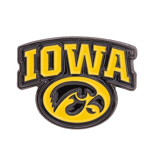 Image of Desert Cactus University of Iowa Lapel Pin IOWA Hawkeyes Made of Metal for Formal Wear, Bag and Hat Jewelry, and Tie Tack