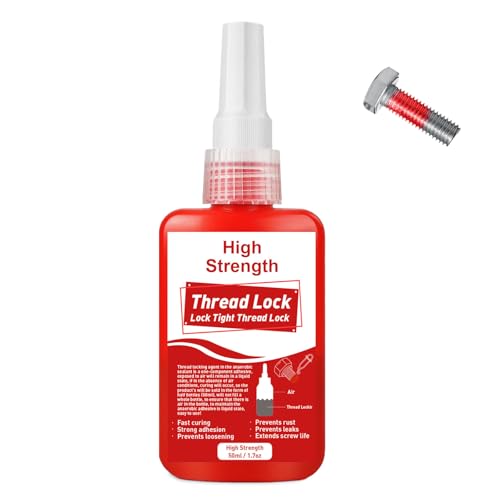 Lamxin Locktight Rot Hochfeste Schraubensicherung 50ml