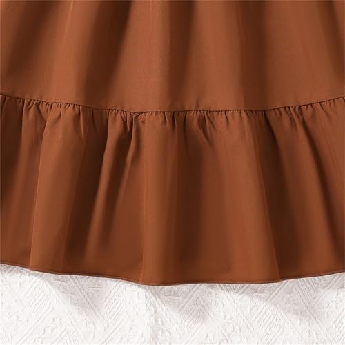 Girls Summer Dress Basic Short Sleeve A Line Swing Dresses Casual Beach Dresses Kid Twirl School Part𝘆 Dresses4