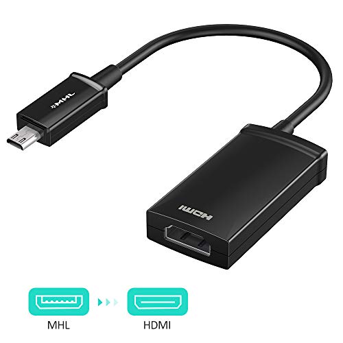 MHL 11-pin Micro USB to HDMI Adapter Converter Cable 1080P HDTV for Samsung