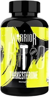 Warrior, Turkesterone - 60 Capsules - 100% Natural Ecdysteroid - Helps Speed Up Recovery & Build Muscle - 500mg