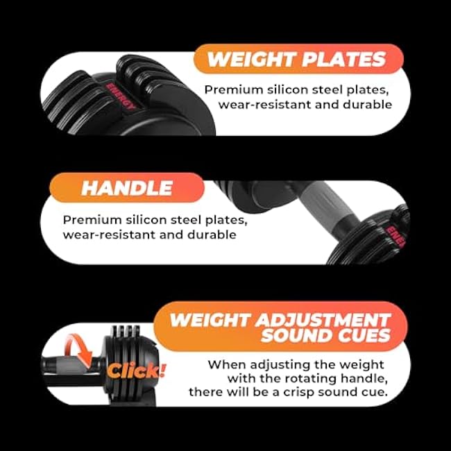 Adjustable Dumbbell Set