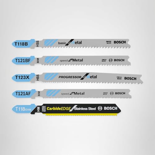Bosch TPM005 Pro-Metal T-Shank Blade Set