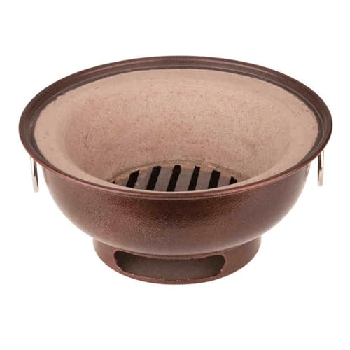 Accessoires de cuisine en plein air avec ce réchaud argile et métal