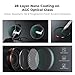 K&F Concept 72mm Magnetic 1s Swap 5-Pack: CPL + VND2-32 + Black Diffusion 1/4 + Magnetic Basic Ring + Lens Cap Kit with Storage Case, 28 Multi-Layer Coating for Camera Lens (Nano-X Series)