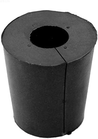 0.75 Black Rubber Cord Stopper Seals Pool Light Conduit