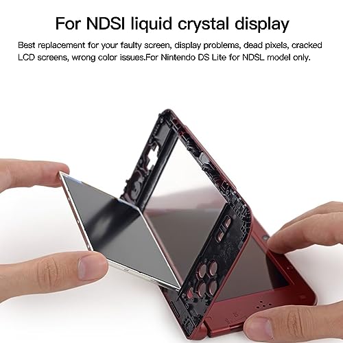 Image of 2023 New Replacement LCD Screen Display Compatible for Nintendo DS Lite DSL NDSL, Bottom Lower Screen Display