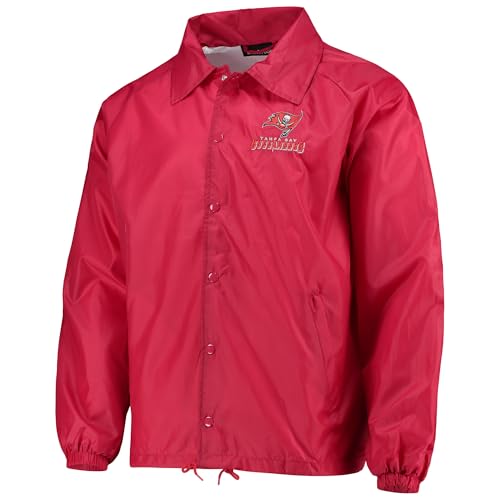 Image of Men's Royal Buffalo Bills Coaches Classic Raglan Full-Snap Windbreaker Jacket