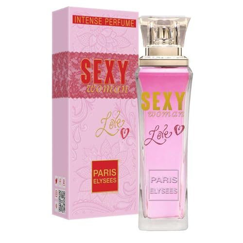 Perfume Feminino Paris Elysees Sexy Woman Love 2 PARIS ELYSEES Perfume Importado Paris Elysees Eau De Toilette Feminino Sexy Woman Love 100Ml