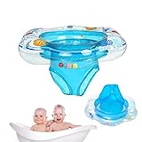 Baby Schwimmen Taillenring Schwimmer mit Sicherheitssitz für Babys Kinder für Pool Schwimmen Trainingshilfe PVC Pool Schwimmen für Kleinkinder von 7,7-15,9 kg