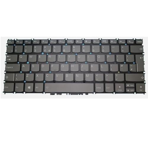 Clavier ThinkBook 13x-ITG noir édition UK pour ordinateur portable Lenovo