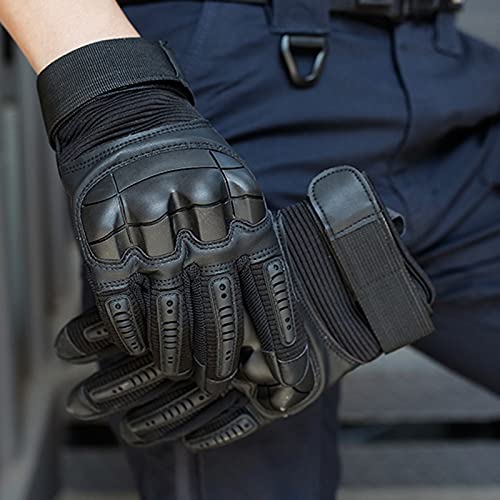 Fahrradhandschuhe Leder Motorradhandschuhe Touchscreen Motocrosshandschuhe Getriebe Moto Biker Racing Hard Knuckle Volle Finger Handschuh Herren motorradhandschuhe 271