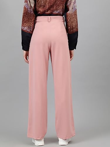 Image of KOTTY Women's High Waist Pleated Wide Leg Trousers